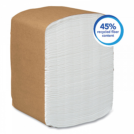 Full-Fold Dispenser Napkins, 1-Ply, 12 x 17, White, 400/Pack, 15 Packs/Carton (98730)