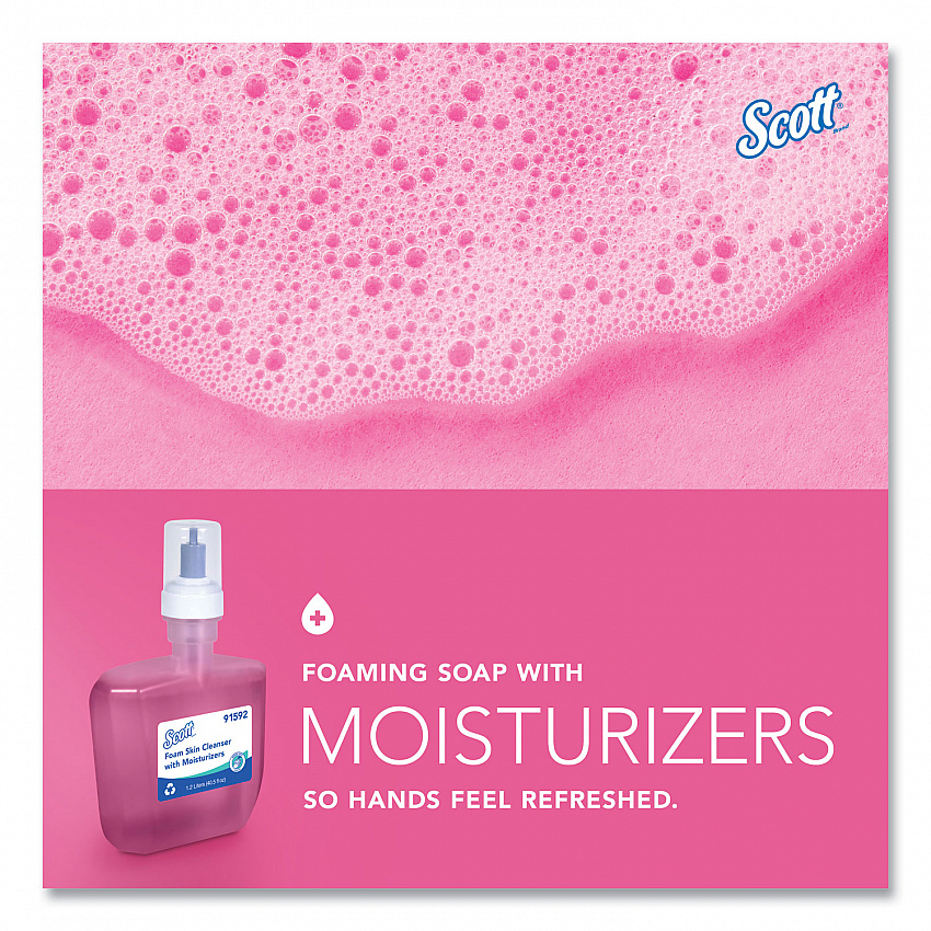 Pro Foam Skin Cleanser with Moisturizers Refill, Citrus Floral Scent, 1.2 L (91592EA)
