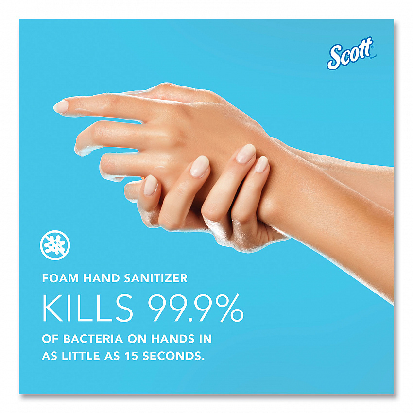 Pro Moisturizing Foam Hand Sanitizer, 1,200 mL Cassette, Fruity Cucumber Scent, 2/Carton (91590)