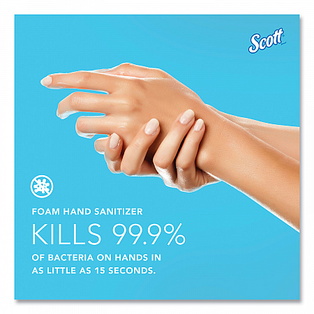Pro Moisturizing Foam Hand Sanitizer, 1,000 mL Refill, Fruity Cucumber Scent, 6/Carton (91560)