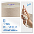Essential 100% Recycled Fiber Hard Roll Towel, 1-Ply, 8