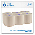 Essential 100% Recycled Fiber Hard Roll Towel, 1-Ply, 8