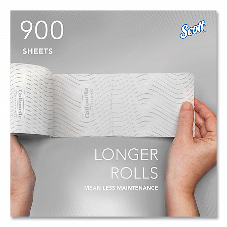Clean Care Bathroom Tissue, Septic Safe, 2-Ply, White, 900 Sheets/Roll, 36 Rolls/Carton (53862CT)