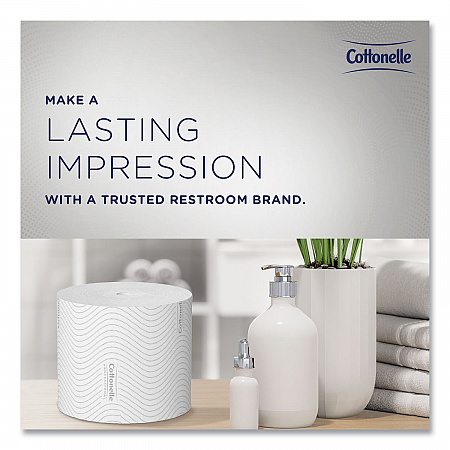 Clean Care Bathroom Tissue, Septic Safe, 2-Ply, White, 900 Sheets/Roll, 36 Rolls/Carton (53862CT)