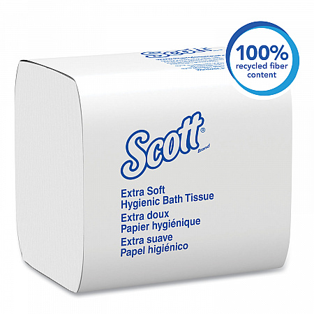 Hygienic Bath Tissue, Septic Safe, 2-Ply, White, 250 Sheets/Pack, 36 Packs/Carton (48280)