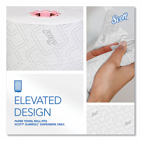 Slimroll Towels, 1-Ply, 8