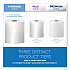 Essential Hard Roll Towels for Business, Absorbency Pockets, 1-Ply, 8