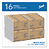 Essential Multi-Fold Towels, Standard Tier, Absorbency Pockets, 1-Ply, 9.2 x 9.4, White, 250/Pack, 16 Packs/Carton (01840)