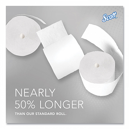Essential Coreless SRB Bathroom Tissue, Septic Safe, 2-Ply, White, 1,000 Sheets/Roll, 36 Rolls/Carton (04007)