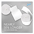 Essential Coreless SRB Bathroom Tissue, Septic Safe, 2-Ply, White, 1,000 Sheets/Roll, 36 Rolls/Carton (04007)