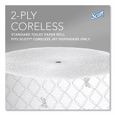 Essential Coreless JRT, Septic Safe, 2-Ply, 3.75