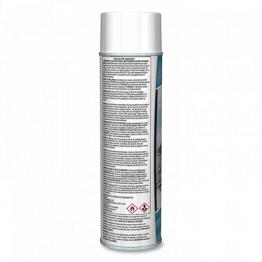 Stainless Steel Maintainer, 16 oz Aerosol Spray, Dozen (844)
