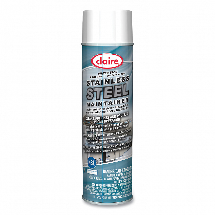 Stainless Steel Maintainer, 16 oz Aerosol Spray, Dozen (844)