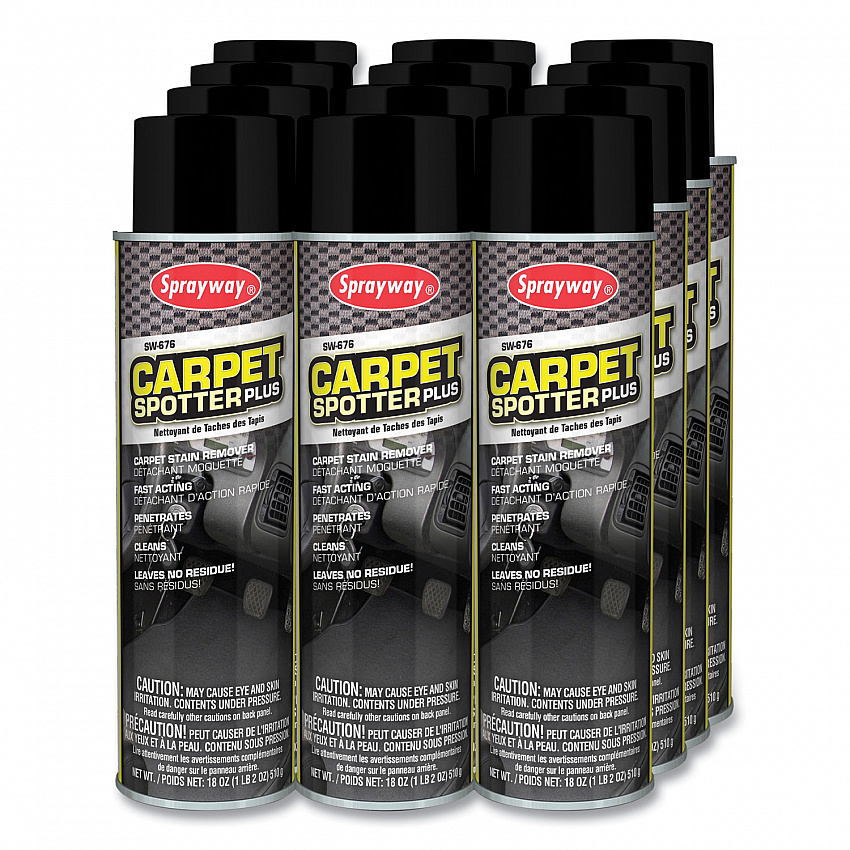 Carpet Spotter Plus, Butyl Scent, 18 oz Aerosol Spray, Dozen (676)