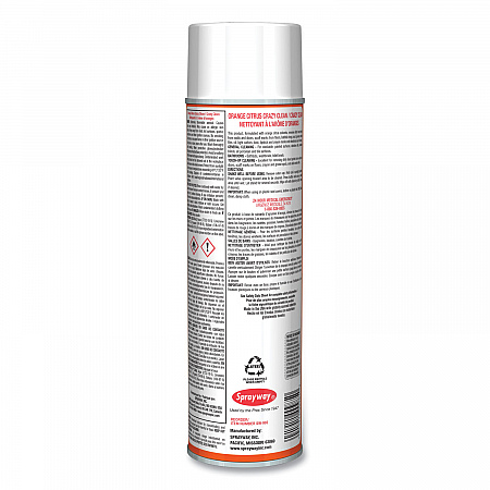Orange Citrus Crazy Clean, Orange Scent, 19 oz Aerosol Spray, Dozen (985)