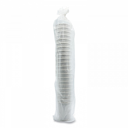Paper Hot Cups, Double-Walled, 8 oz, White, 25/Pack (DW8HCUPPK)
