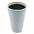 Paper Hot Cups, Double-Walled, 16 oz, White, 25/Pack (DW16HCUPPK)