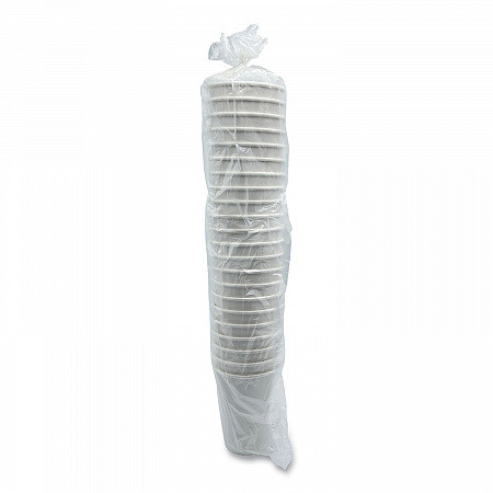 Paper Hot Cups, Double-Walled, 12 oz, White, 25/Pack (DW12HCUPPK)