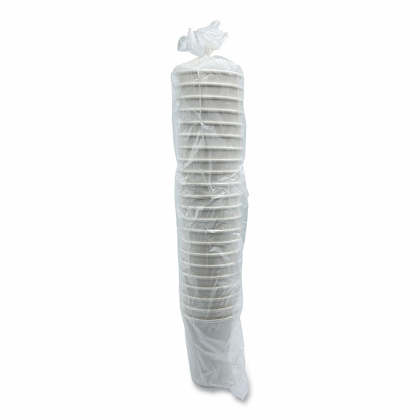 Paper Hot Cups, Double-Walled, 12 oz, White, 25/Pack (DW12HCUPPK)