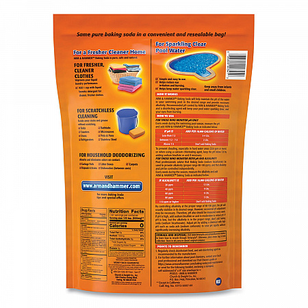 Baking Soda, 10.8 lbs Bag, 4/Carton (3320000341)