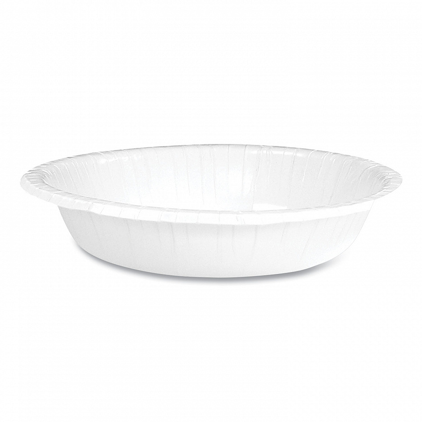 Paper Dinnerware, Bowl, 12 oz, White, 1,000/Carton (WH12BOWL)