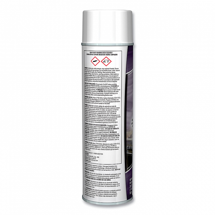 Heavy Duty Foaming Oven Cleaner, 20 oz Aerosol Spray, 12/Carton (824)