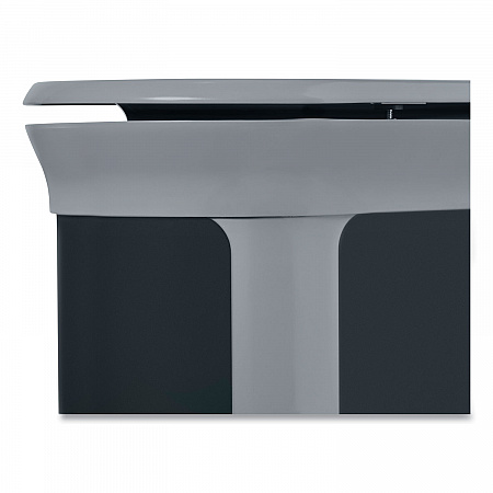 ENHANCE Series Waste Receptacle, 13 gal, Metal, Pearl Gray/Umbra Gray (2172851)