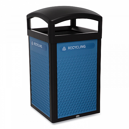 Large Prelabeled Recycled Waste Panels for Tailor and Landmark Series Containers, 20.72