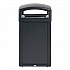 TAILOR Decorative Outdoor Waste Receptacle Frames, 51 gal, Metal, Black (2182678)