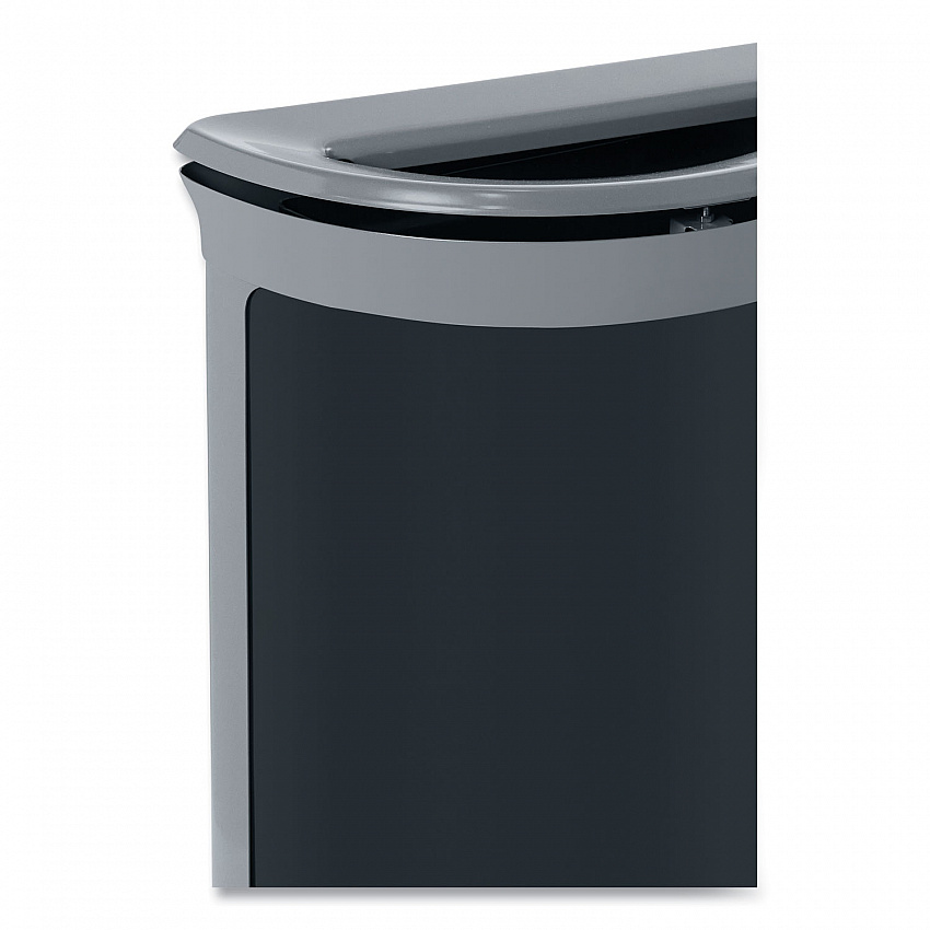 ENHANCE Series Waste Receptacle, 11.5 gal, Metal, Umbra Gray/Pearl Gray (2172845)