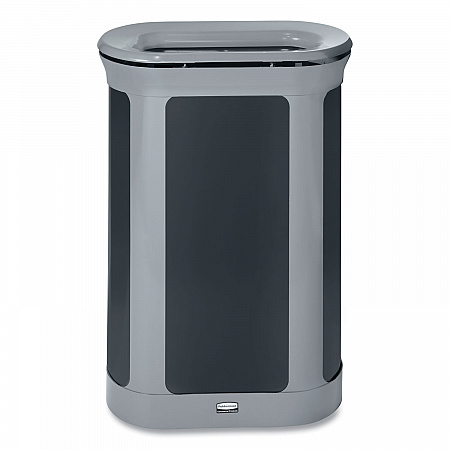 ENHANCE Series Waste Receptacle, 13 gal, Metal, Pearl Gray/Umbra Gray (2172851)