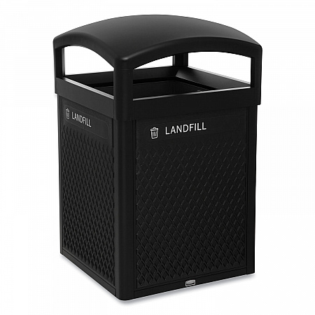 Medium Prelabeled Landfill Waste Panels for Tailor and Landmark Series Containers, 20.72