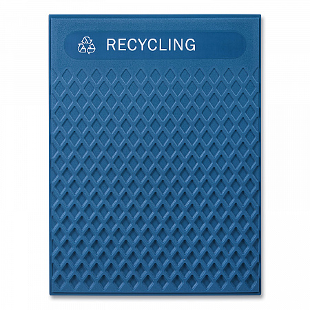 Medium Prelabeled Recycled Waste Panels for Tailor and Landmark Series Containers, 20.72
