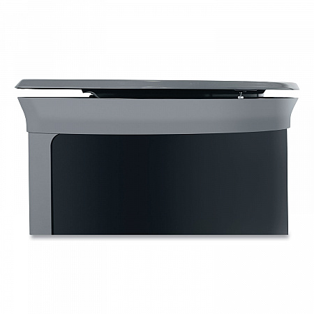ENHANCE Series Waste Receptacle, 11.5 gal, Metal, Umbra Gray/Pearl Gray (2172845)