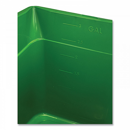 Pro Bucket 3-Gallon, Green (QB12B)