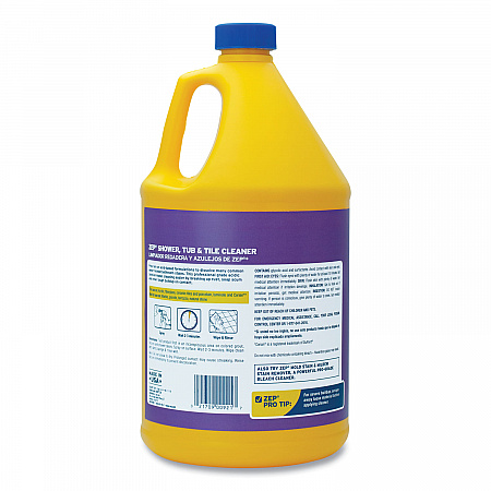 Shower Tub and Tile Cleaner, 1 gal, 4/Carton (ZUSTT128A)