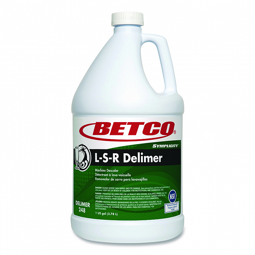 L S R Delimer, 1 gal Bottle, 4/Carton (2480400)