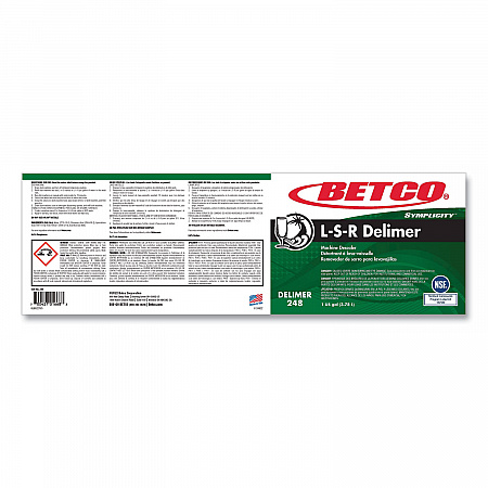 L S R Delimer, 1 gal Bottle, 4/Carton (2480400)