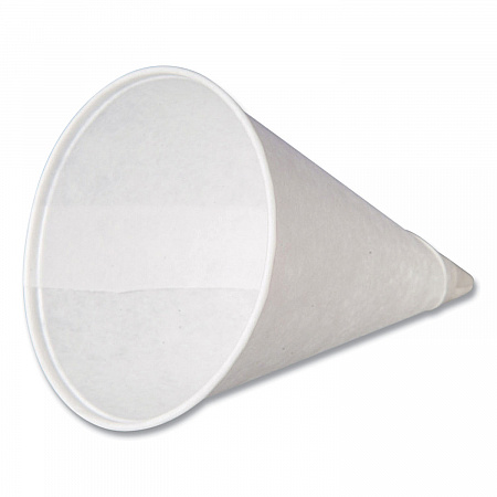 Paper Cone Cups, 3.2 oz, White, 200/Pack (CPSLCONESTD)