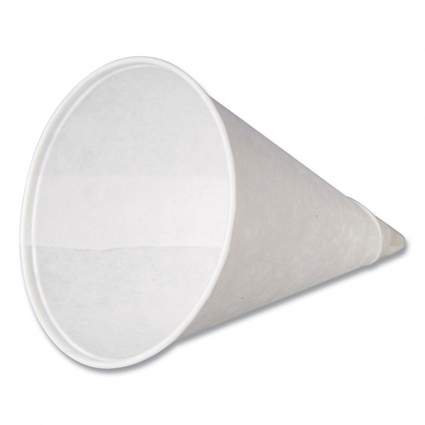 Paper Cone Cups, 3.2 oz, White, 200/Pack (CPSLCONESTD)