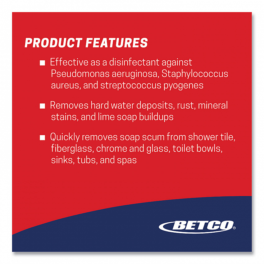 Sure Bet II Foaming Disinfectant, Citrus Scent, 1 gal Bottle, 4/Carton (3140400)
