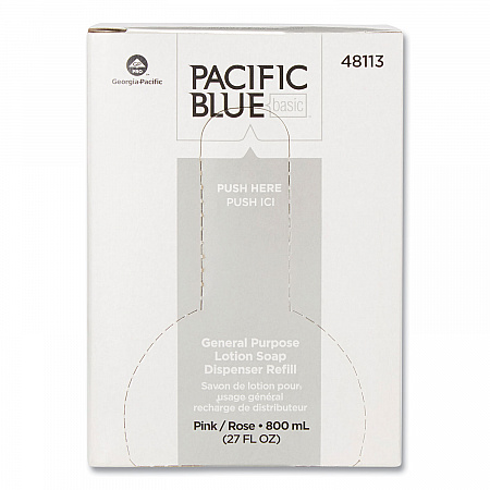 Liquid General Purpose Soap Refill, 800 mL, 12/Carton (48113)