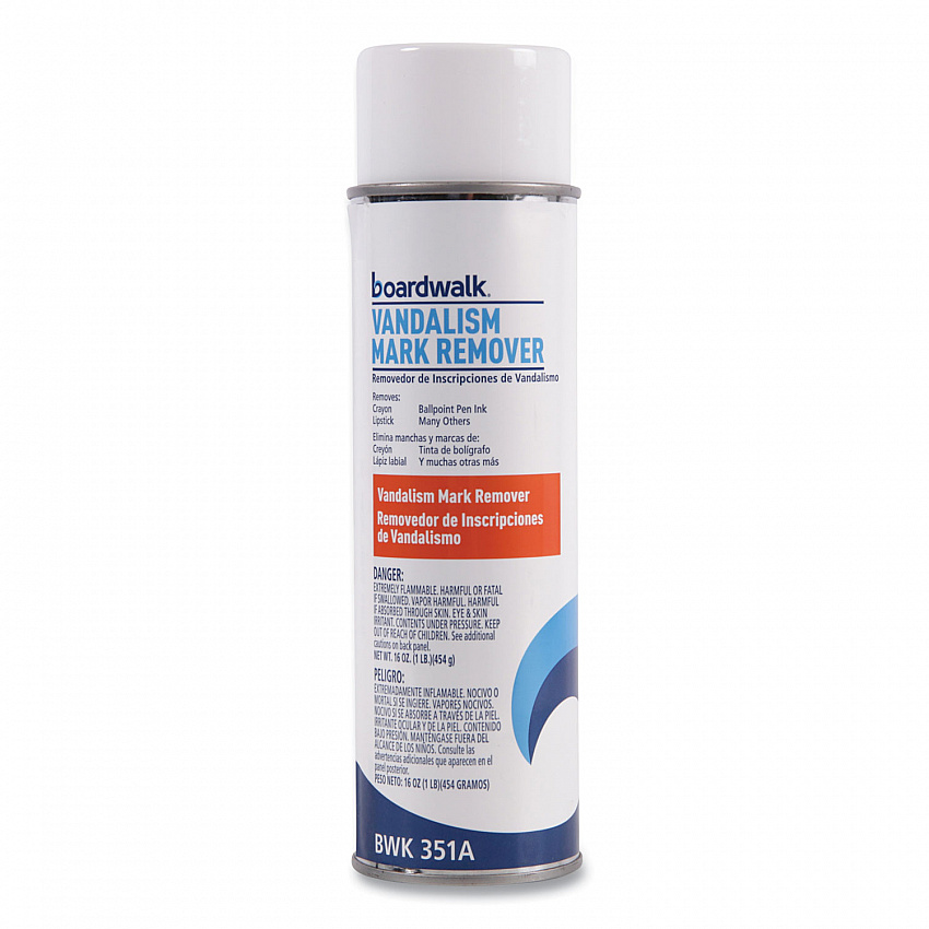 Vandalism Mark Remover, 15 oz Aerosol Spray, 12/Carton (351ACT)