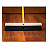 Tampico Push Broom Kit, 18 x 64, Tampico Bristles, Metal Handle, Yellow/Black (20218KIT)