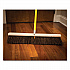Palmyra Push Broom Kit, 24 x 64, Palmyra Bristles, Metal Handle, Yellow/Brown (20124KIT)