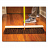 Palmyra Push Broom Kit, 24 x 64, Palmyra Bristles, Metal Handle, Yellow/Brown (20124KIT)