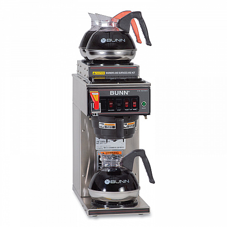 CWTF15-3 12 Cup Automatic Coffee Brewer, Gray/Stainless Steel (129500213)