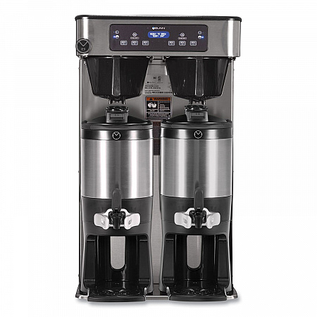 ICB Infusion Series Twin Tall Coffee Brewer, 51 Cups, Silver/Black (532000101)
