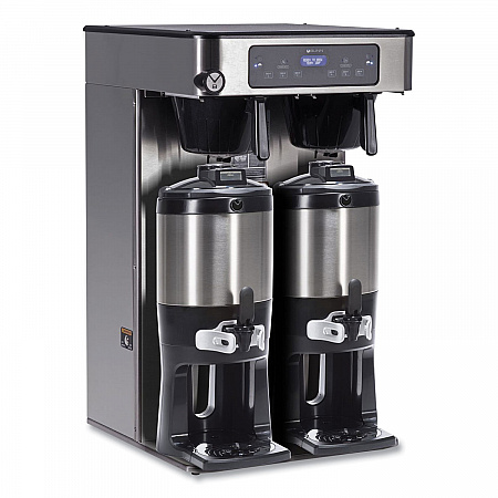 ICB Infusion Series Twin Tall Coffee Brewer, 51 Cups, Silver/Black (532000101)