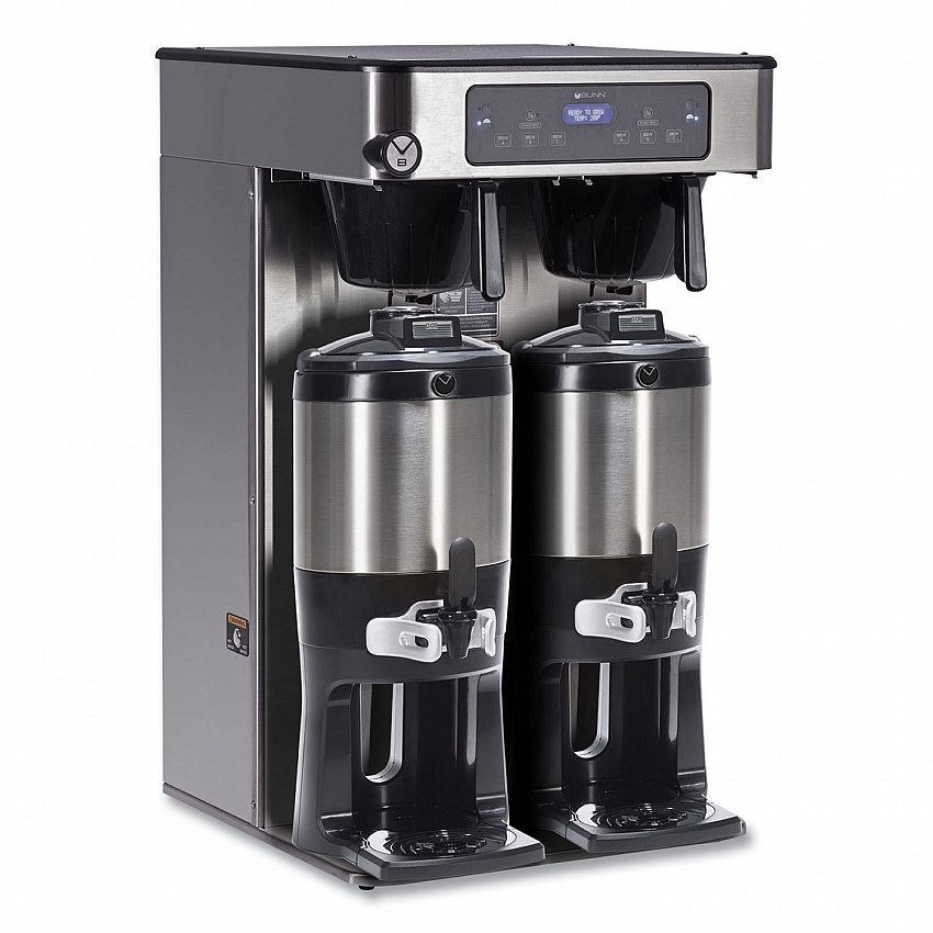ICB Infusion Series Twin Tall Coffee Brewer, 51 Cups, Silver/Black (532000101)